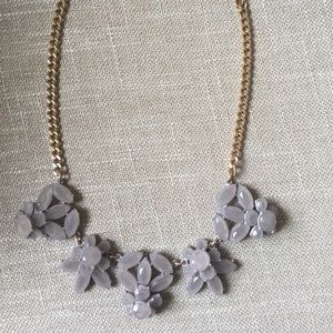 J CREW lavender stone necklace
